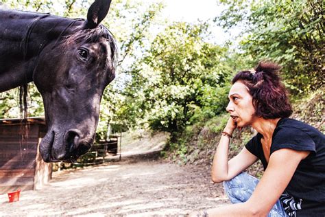 donna fa sesso con un cavallo|Fa sesso orale con un cavallo, la pornostar Moana Conti si scusa .